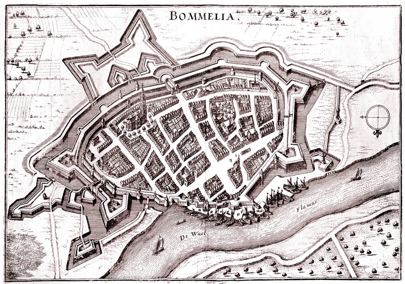 Zaltbommel 1646 Merian